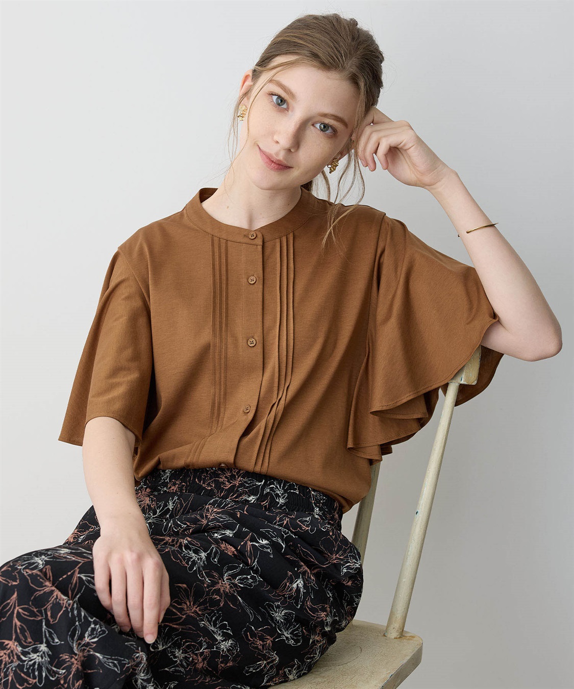 LE SOUK HOLIDAY フリルブラウス_sub_21