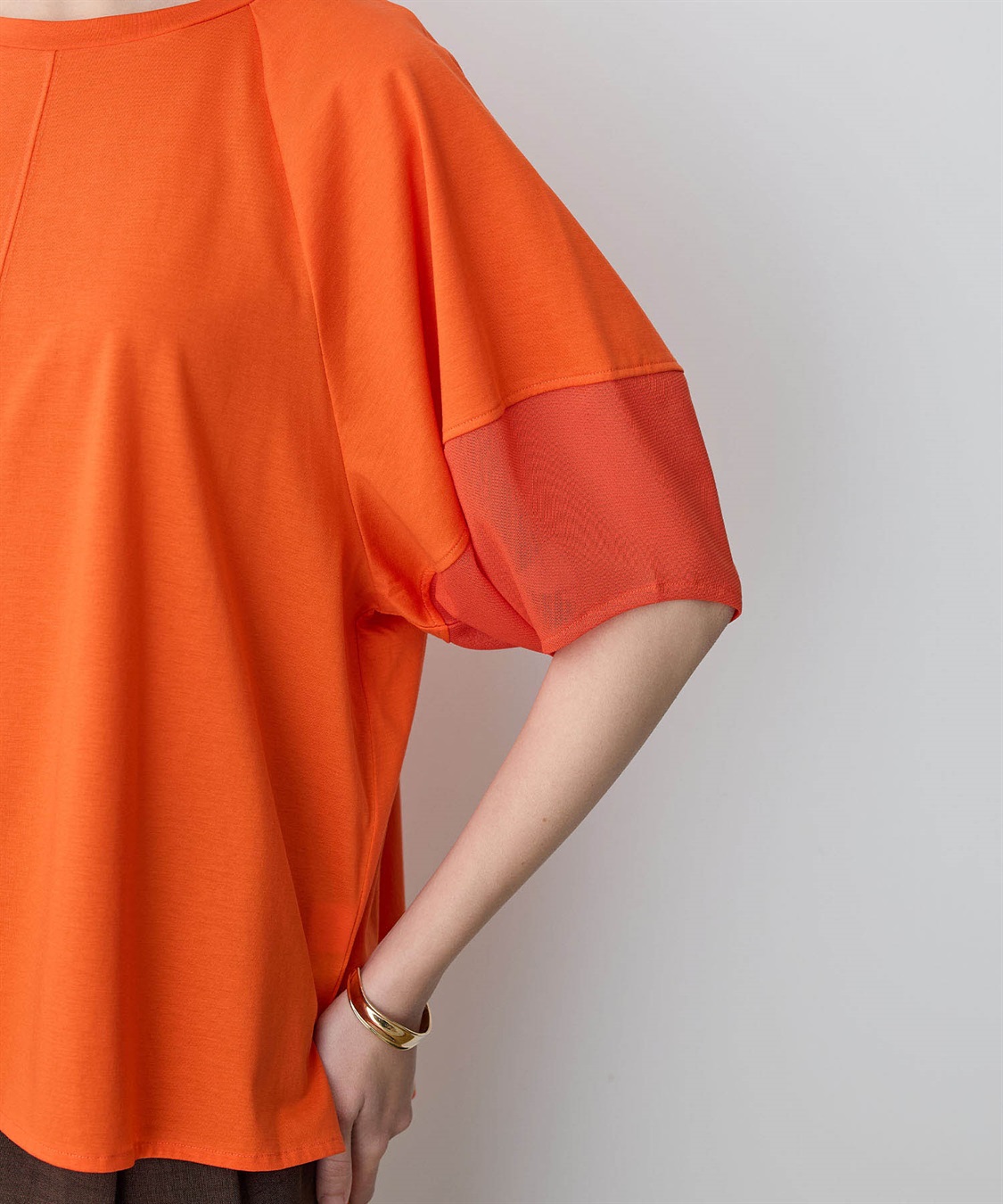 LE SOUK HOLIDAY 【接触冷感】ランタンスリーブプルオーバー_sub_8