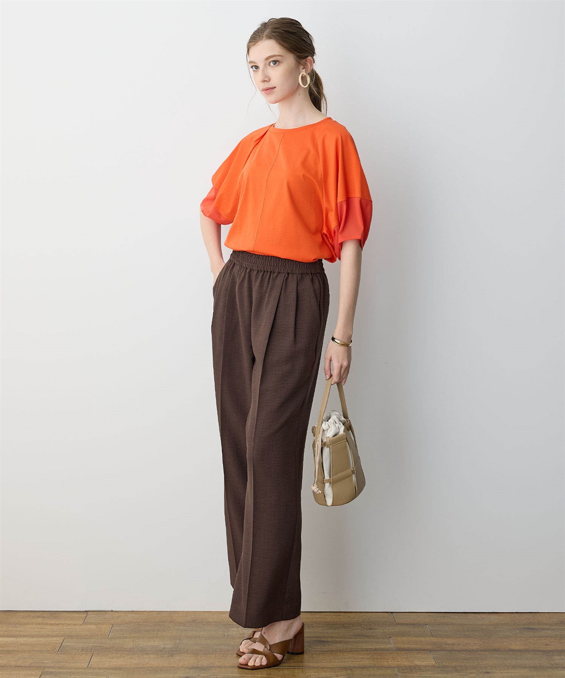 LE SOUK HOLIDAY 【接触冷感】ランタンスリーブプルオーバー_sub_17