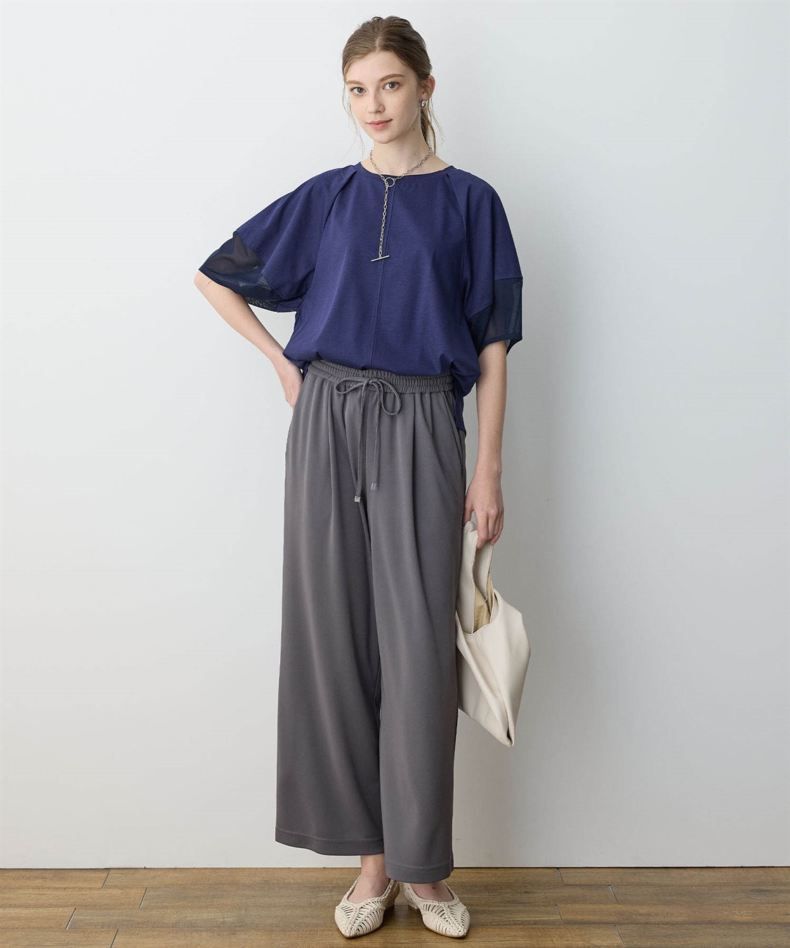 LE SOUK HOLIDAY 【接触冷感】ランタンスリーブプルオーバー_sub_18