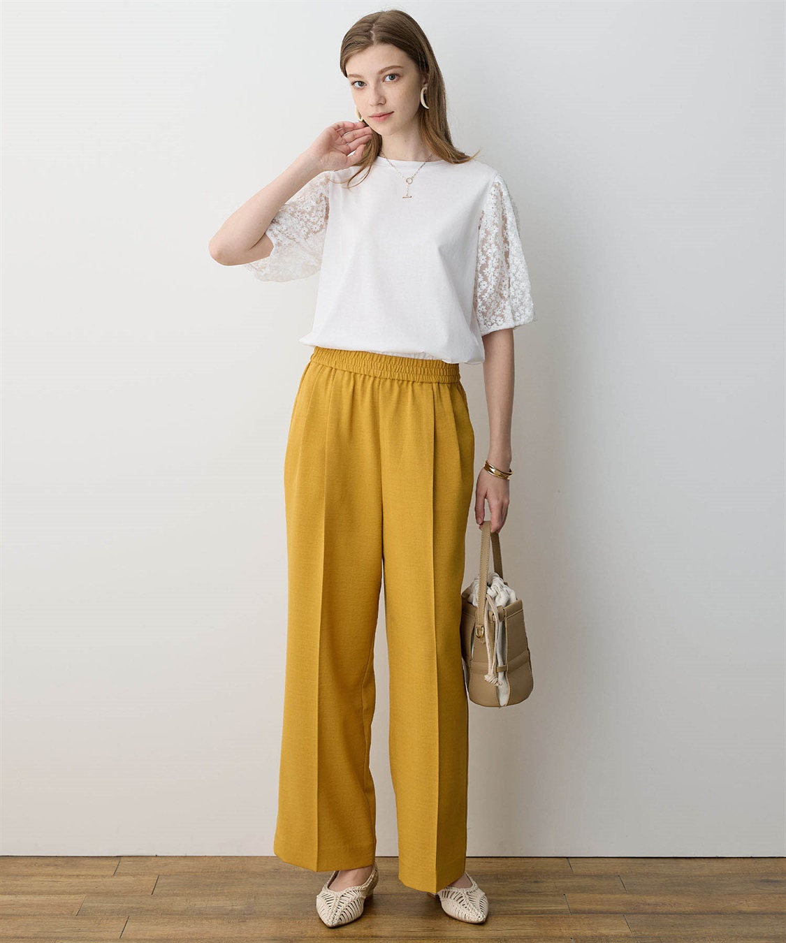 LE SOUK HOLIDAY 花柄チュールプルオーバー【接触冷感】_sub_10