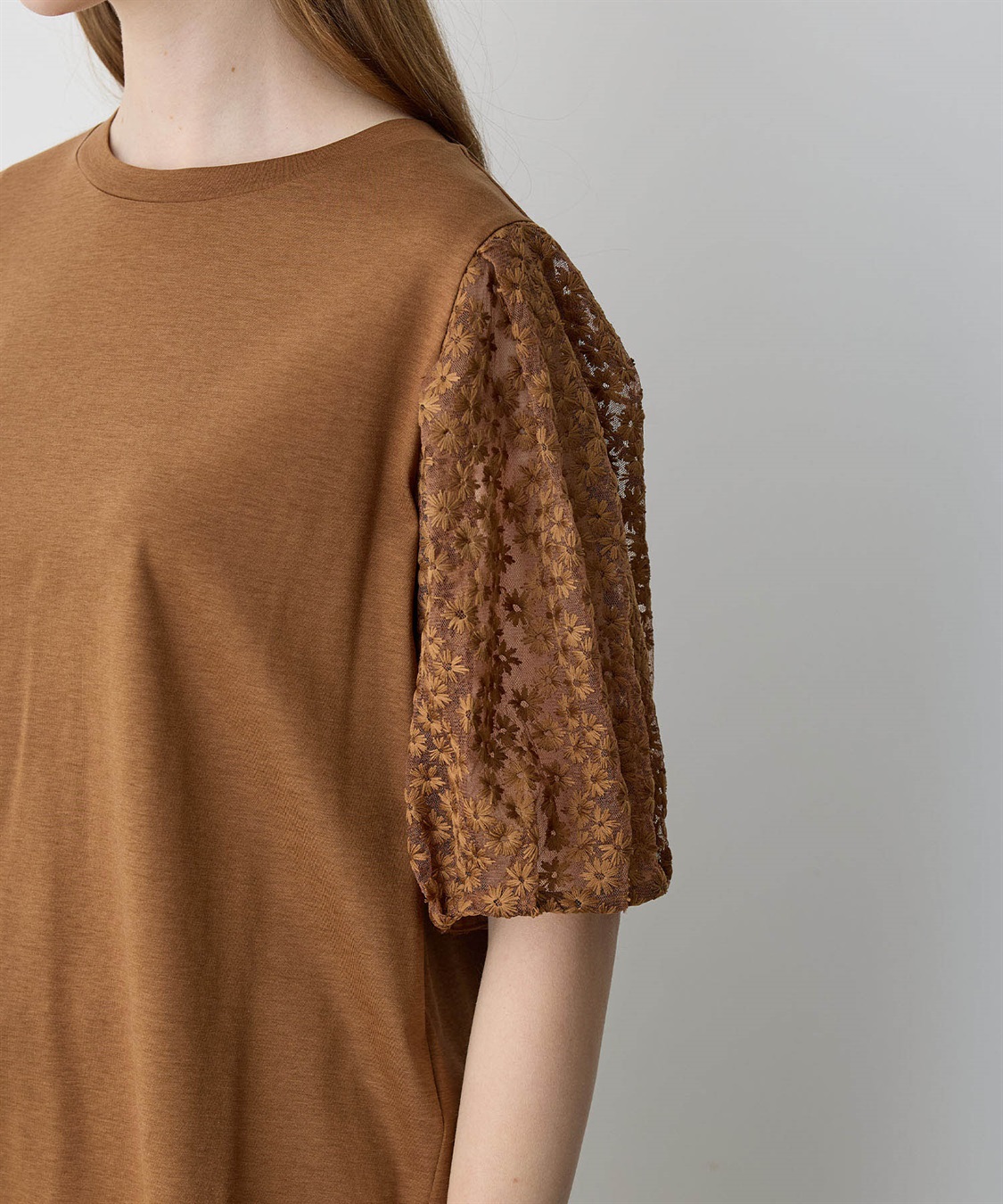 LE SOUK HOLIDAY 花柄チュールプルオーバー【接触冷感】_sub_13