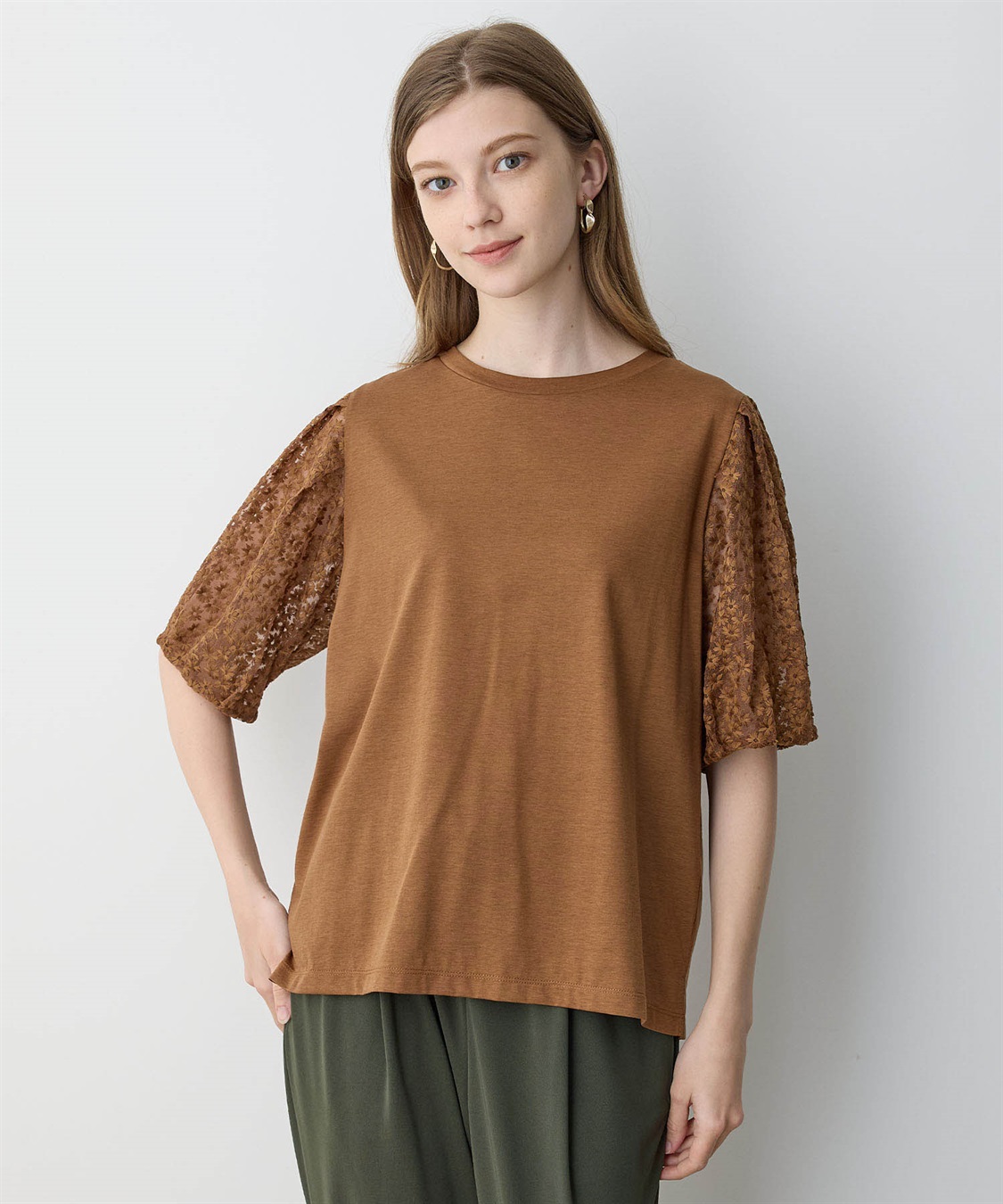 LE SOUK HOLIDAY 花柄チュールプルオーバー【接触冷感】_sub_23