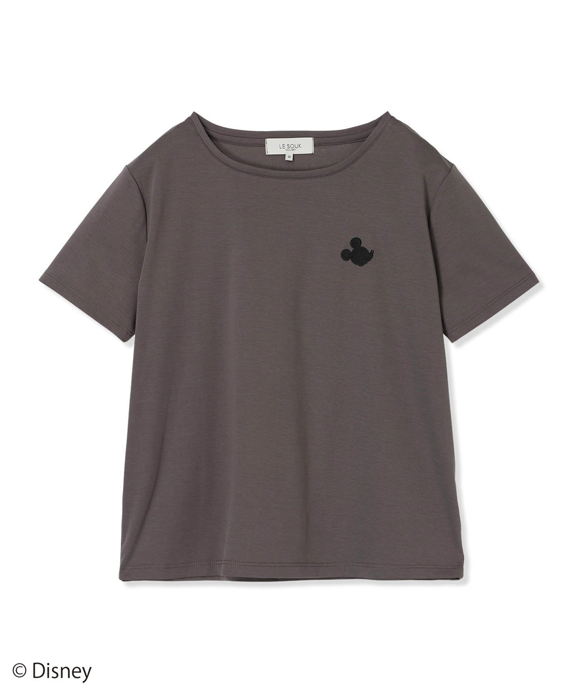 LE SOUK HOLIDAY Mickey Mouse／刺しゅうTシャツ_sub_21