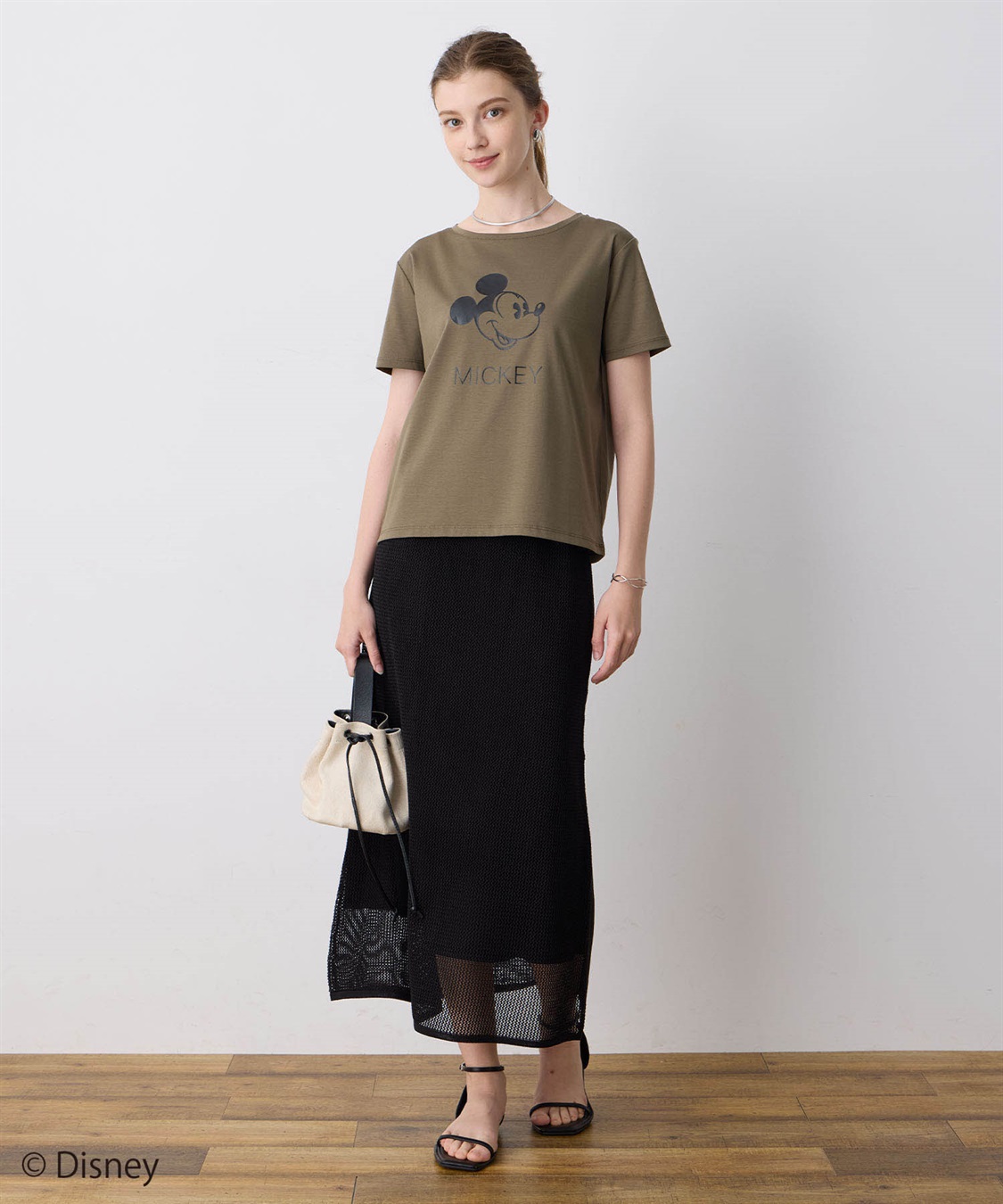 LE SOUK HOLIDAY Mickey Mouse／ロゴTシャツ_sub_8