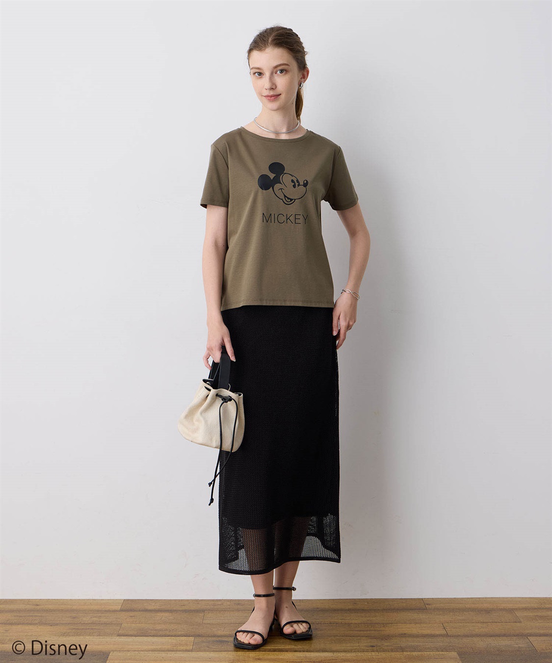 LE SOUK HOLIDAY Mickey Mouse／ロゴTシャツ_sub_9