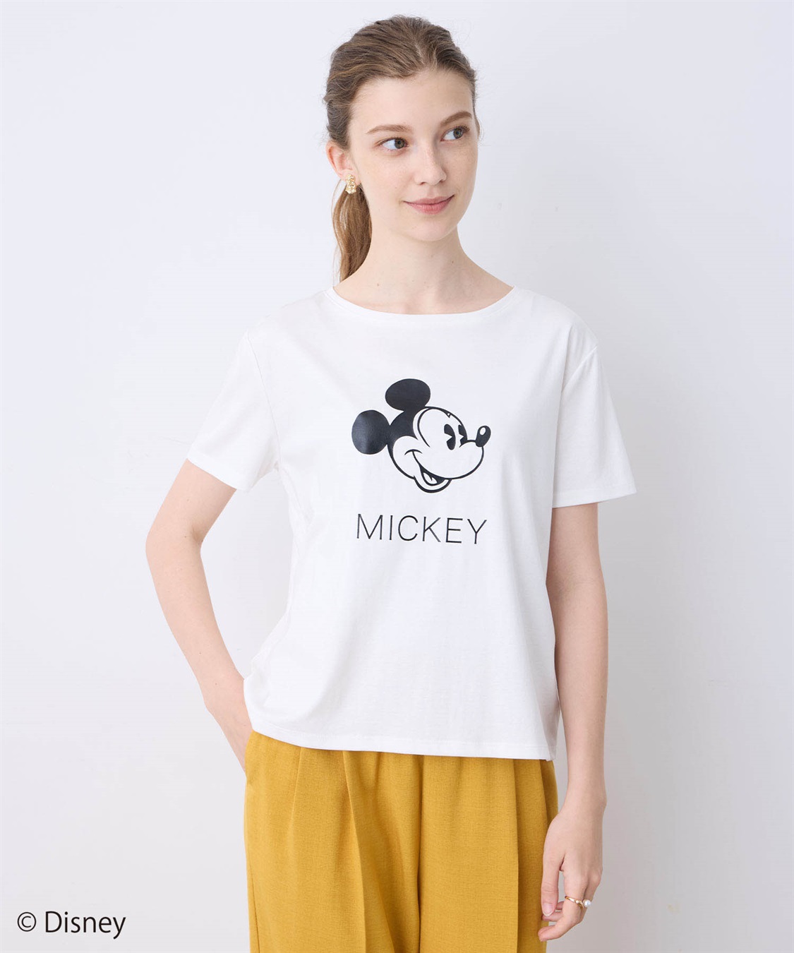 LE SOUK HOLIDAY Mickey Mouse／ロゴTシャツ_sub_10