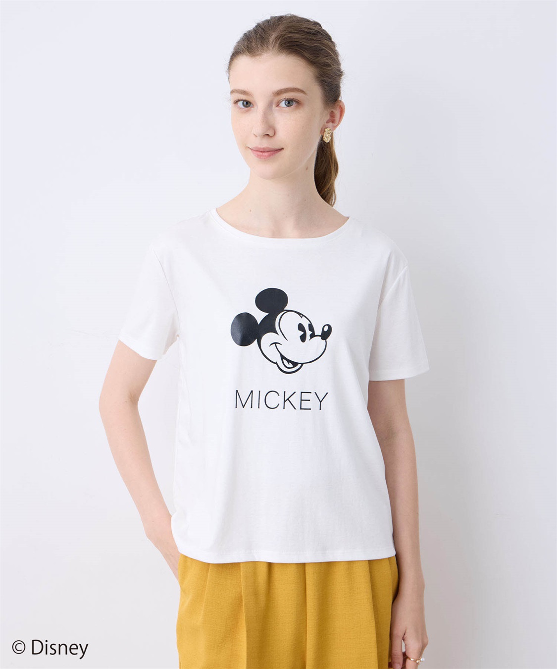 LE SOUK HOLIDAY Mickey Mouse／ロゴTシャツ_sub_11