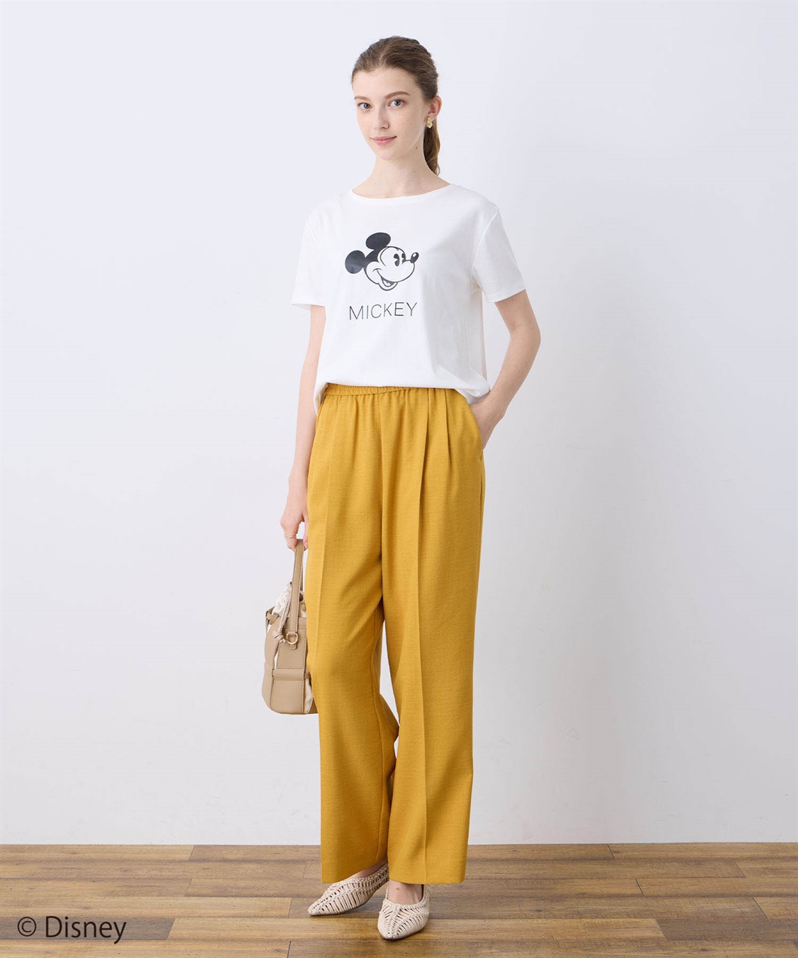 LE SOUK HOLIDAY Mickey Mouse／ロゴTシャツ_sub_12