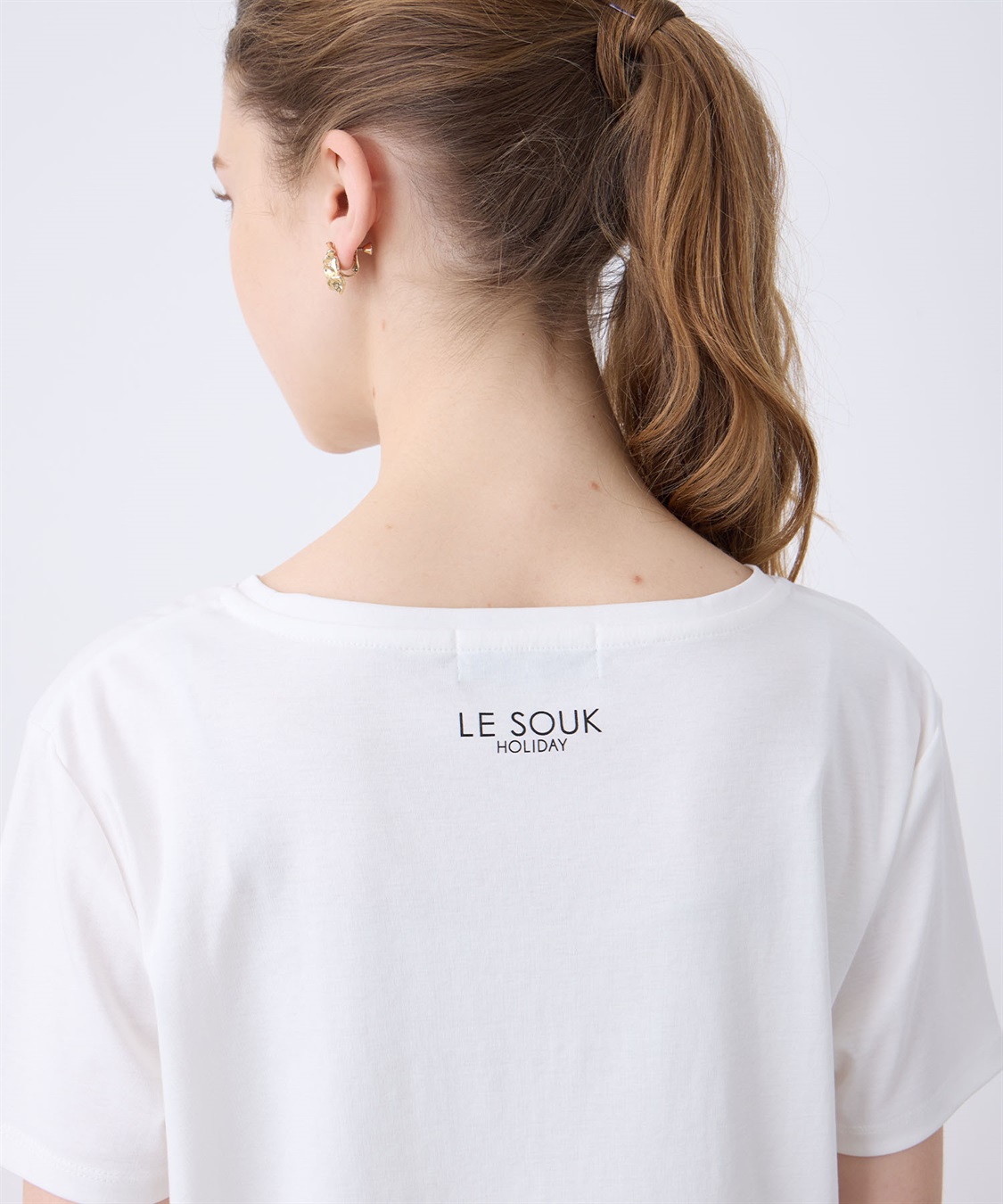 LE SOUK HOLIDAY Mickey Mouse／ロゴTシャツ_sub_16