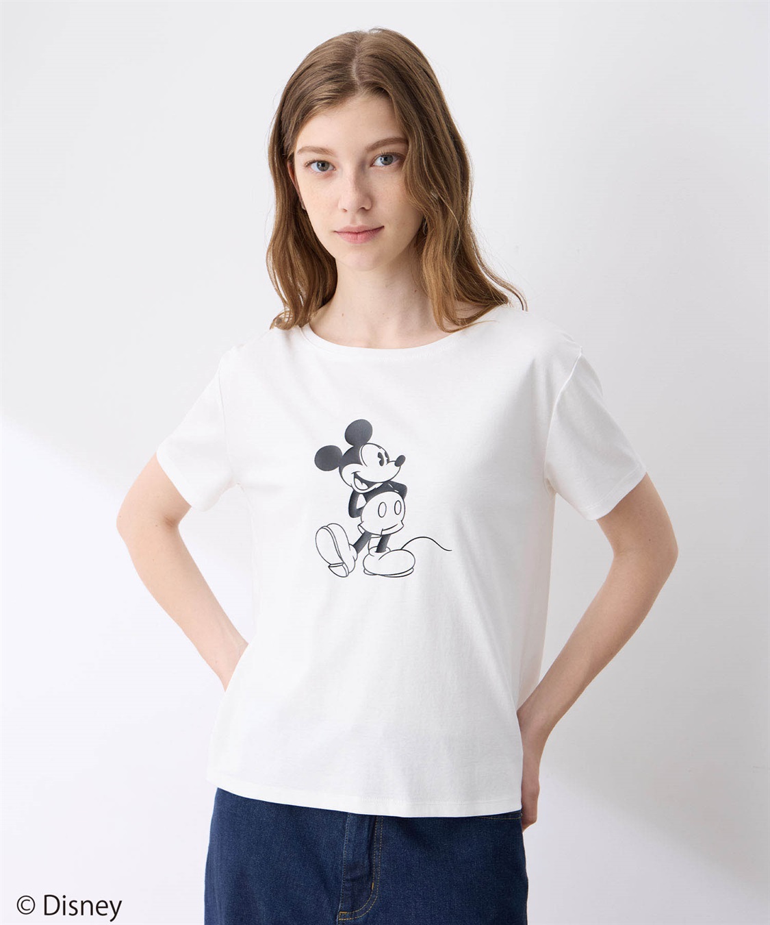 LE SOUK HOLIDAY Mickey Mouse／モチーフTシャツ_sub_1