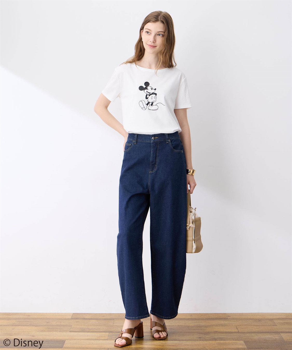 LE SOUK HOLIDAY Mickey Mouse／モチーフTシャツ_sub_3