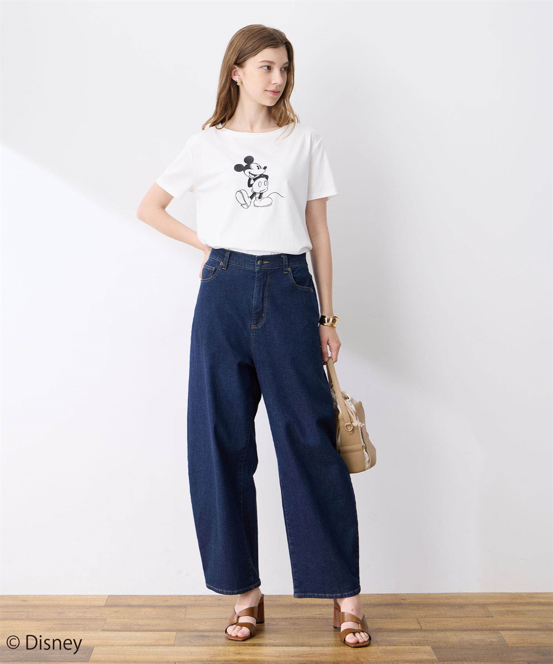 LE SOUK HOLIDAY Mickey Mouse／モチーフTシャツ_sub_4