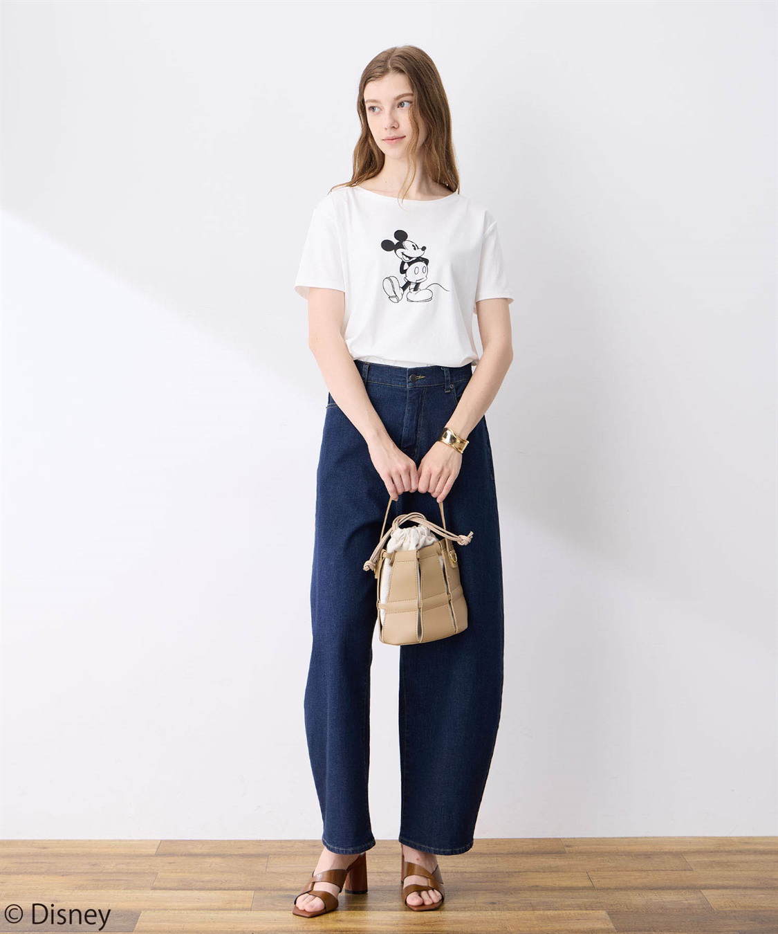 LE SOUK HOLIDAY Mickey Mouse／モチーフTシャツ_sub_5