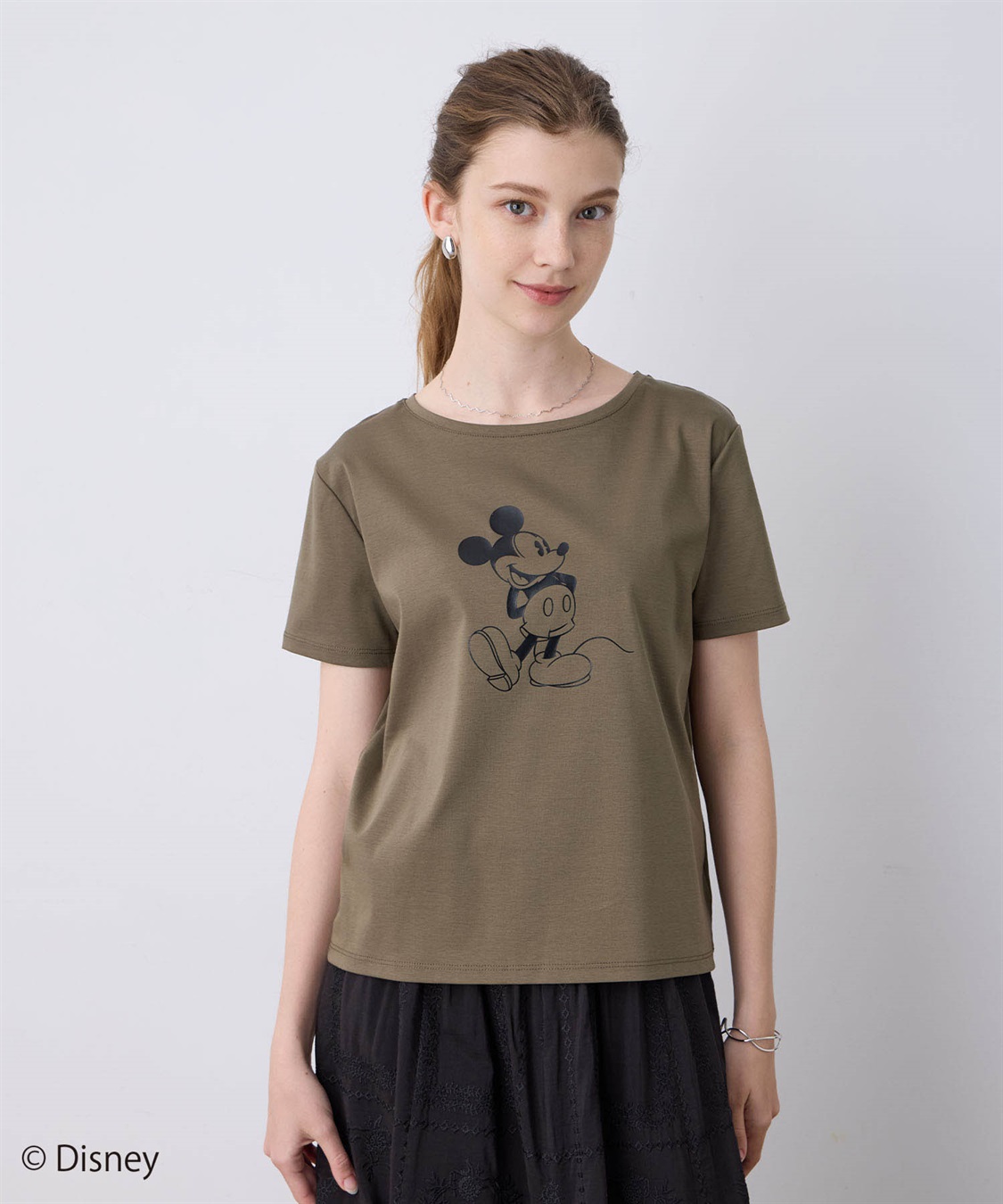 LE SOUK HOLIDAY Mickey Mouse／モチーフTシャツ_sub_6