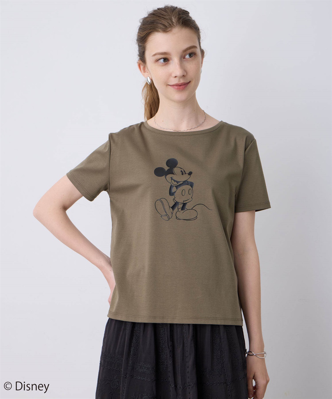 LE SOUK HOLIDAY Mickey Mouse／モチーフTシャツ_sub_7