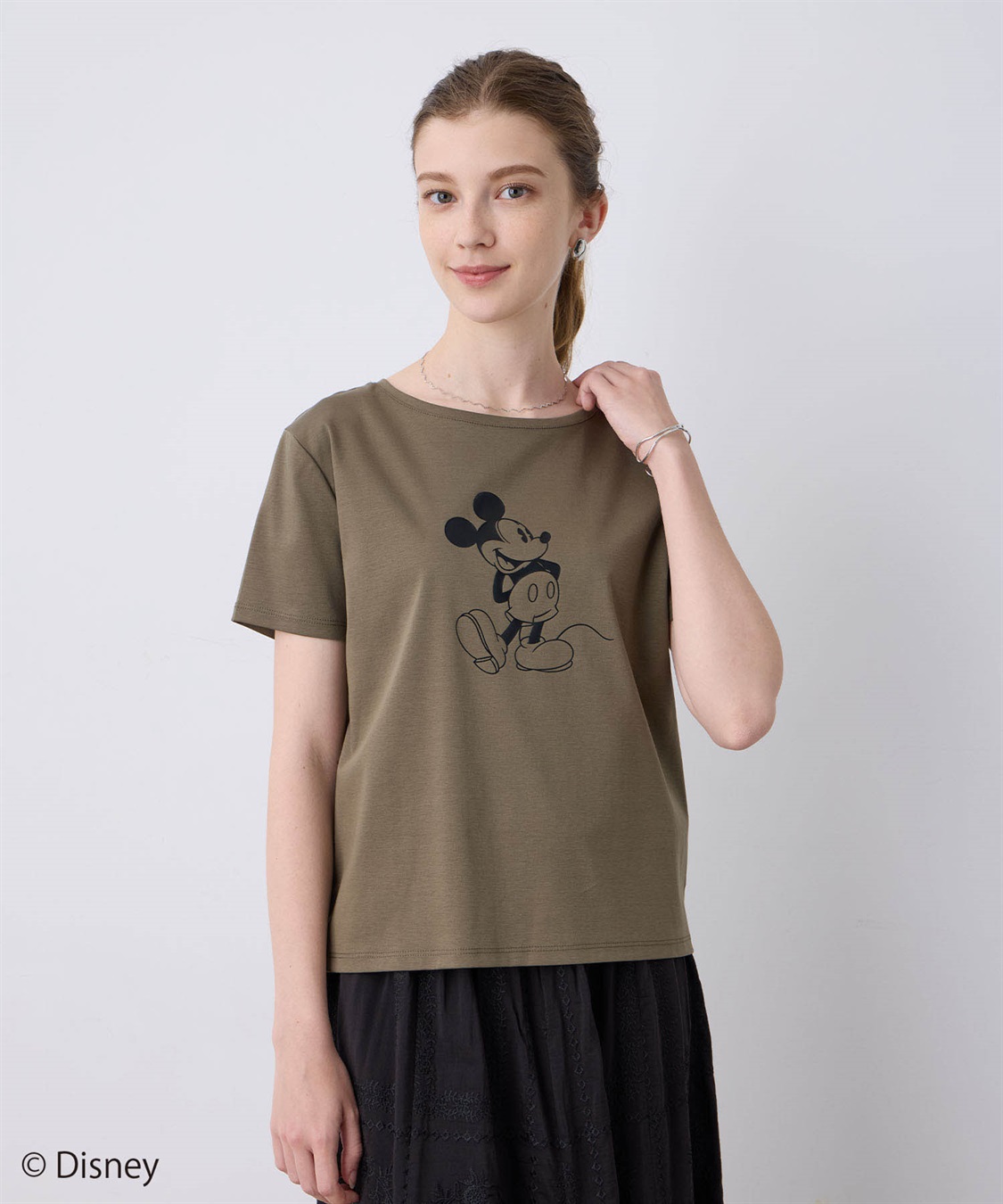 LE SOUK HOLIDAY Mickey Mouse／モチーフTシャツ_sub_8