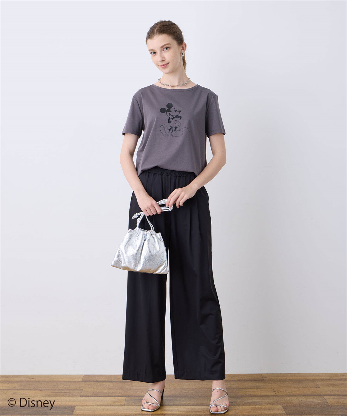 LE SOUK HOLIDAY Mickey Mouse／モチーフTシャツ_sub_14