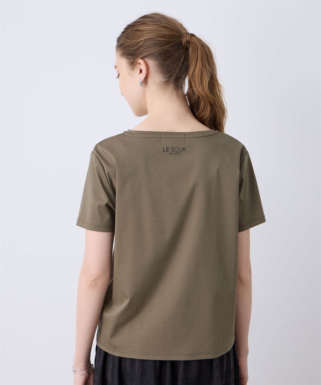 LE SOUK HOLIDAY Mickey Mouse／モチーフTシャツ_sub_16