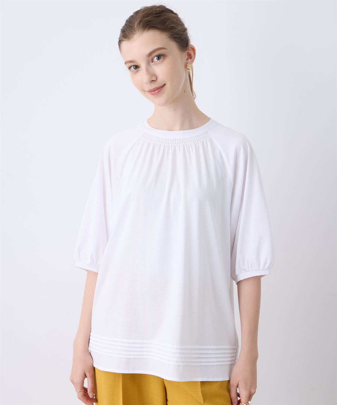 LE SOUK HOLIDAY 裾ピンタックプルオーバー_sub_2