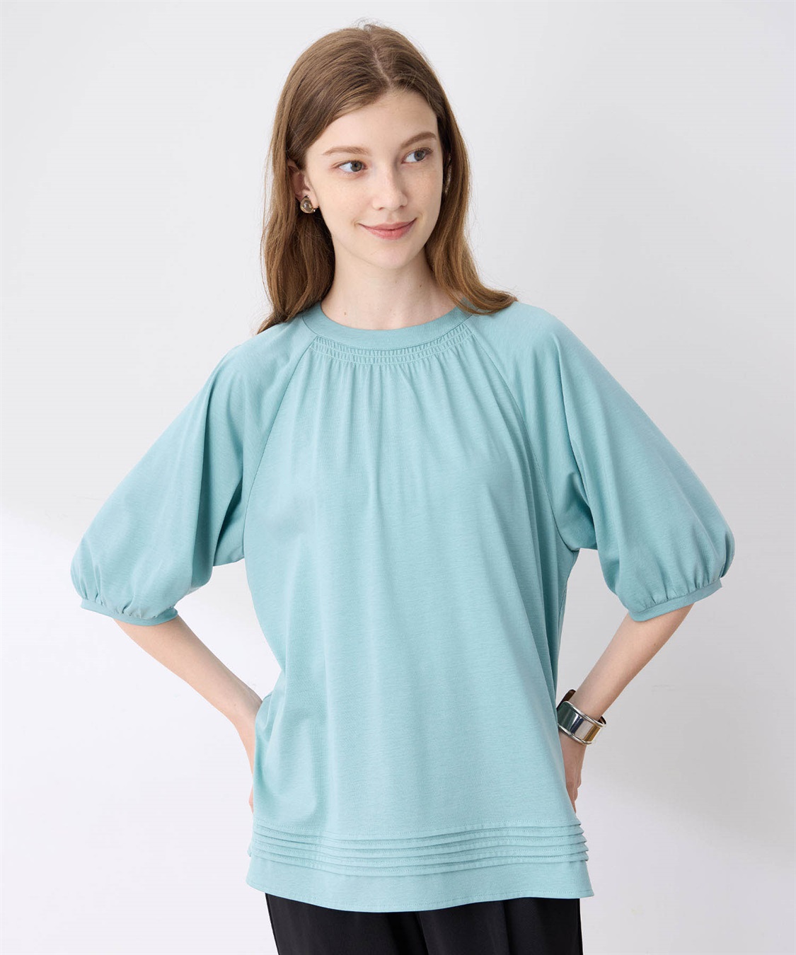 LE SOUK HOLIDAY 裾ピンタックプルオーバー_sub_3