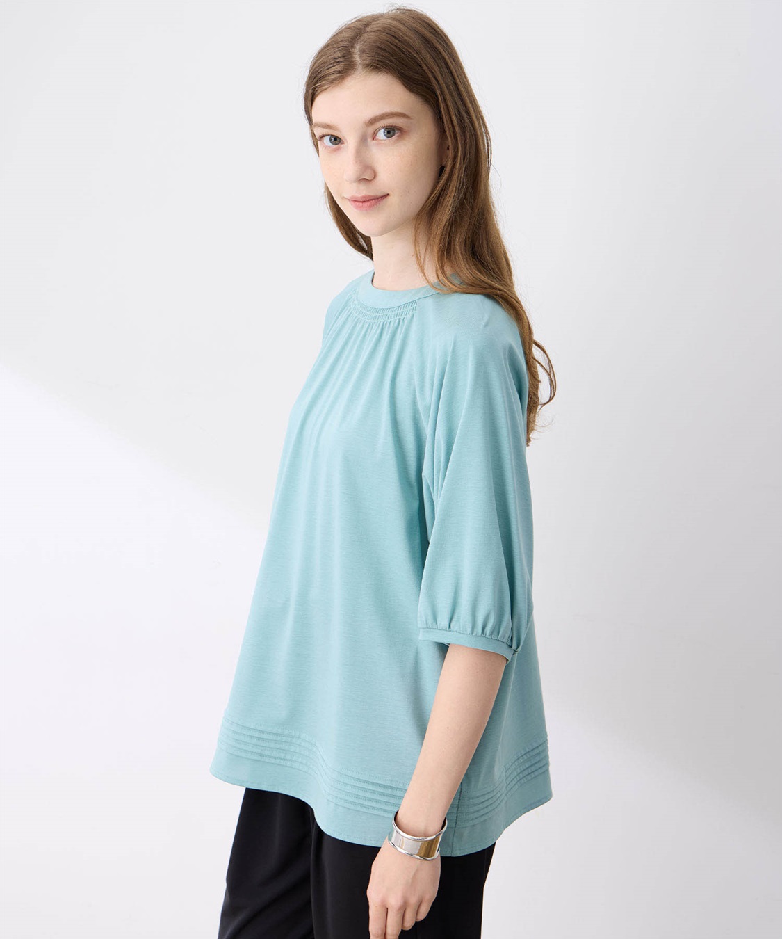 LE SOUK HOLIDAY 裾ピンタックプルオーバー_sub_4