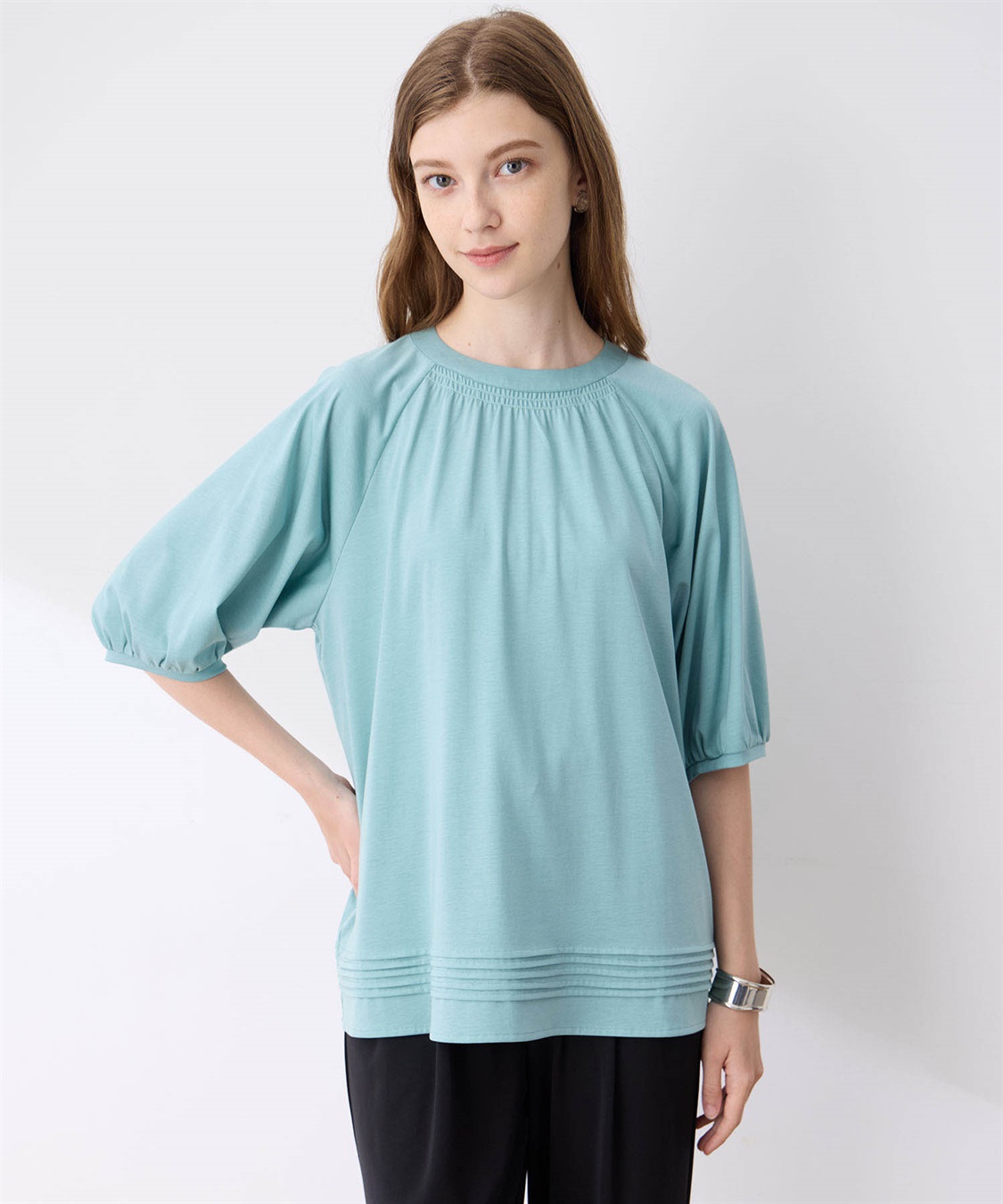 LE SOUK HOLIDAY 裾ピンタックプルオーバー_sub_5