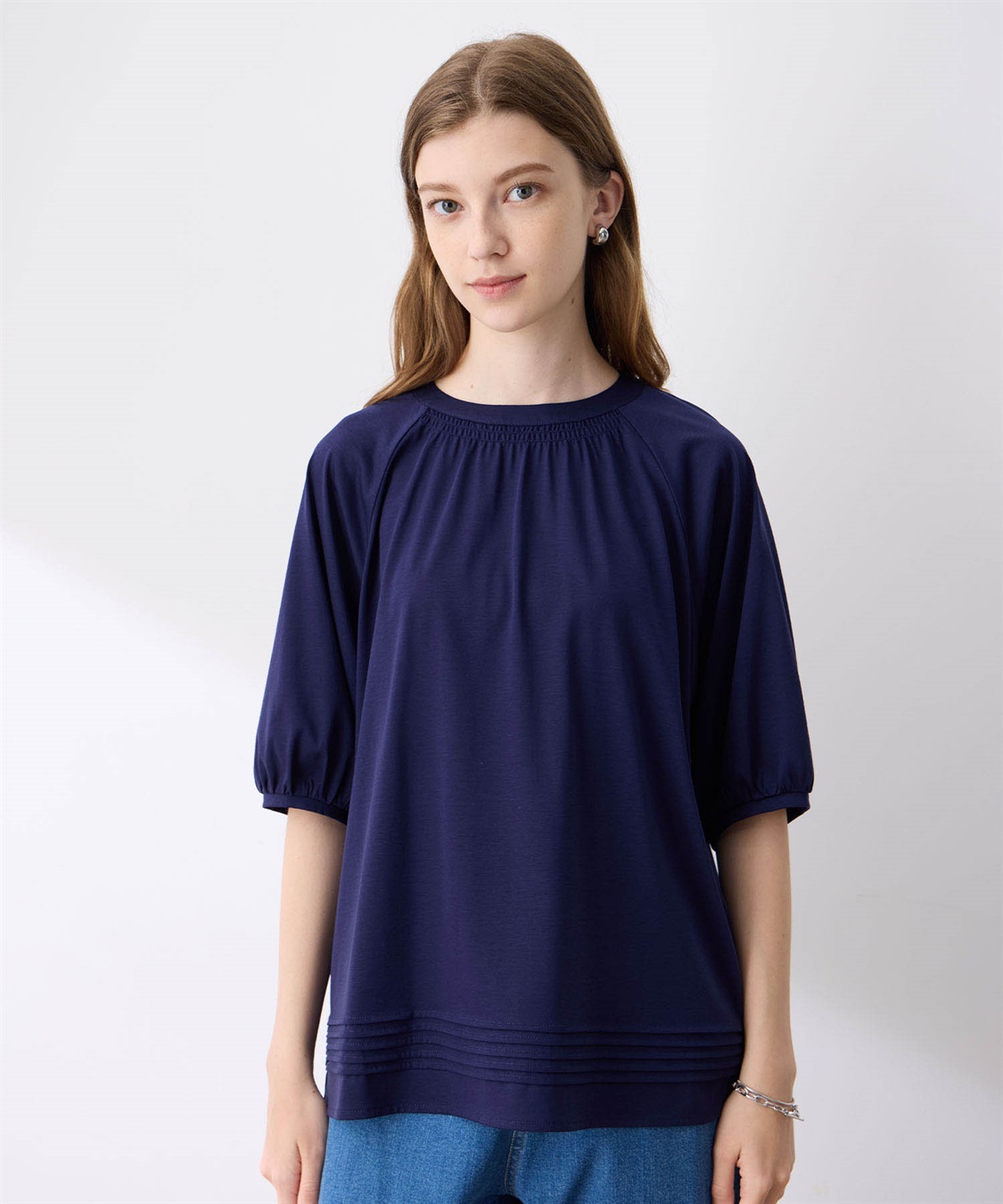 LE SOUK HOLIDAY 裾ピンタックプルオーバー_sub_6