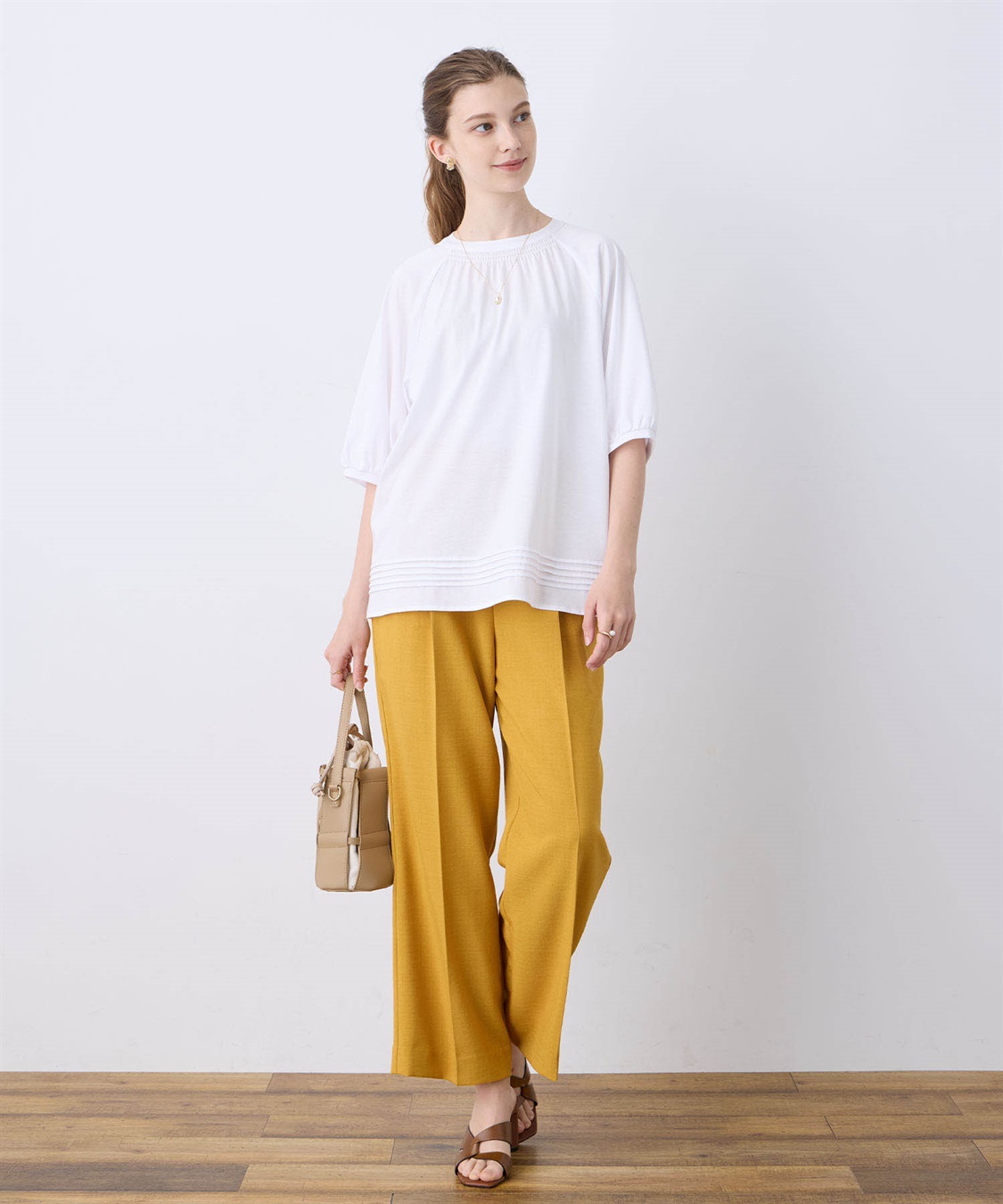 LE SOUK HOLIDAY 裾ピンタックプルオーバー_sub_9