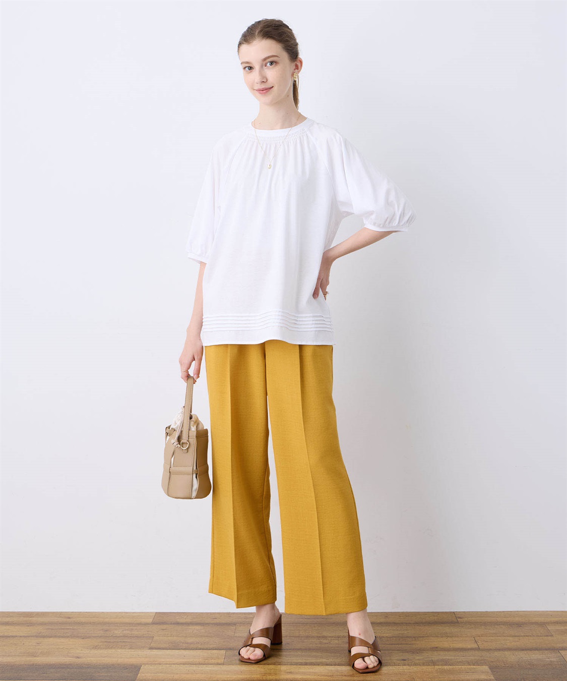 LE SOUK HOLIDAY 裾ピンタックプルオーバー_sub_10