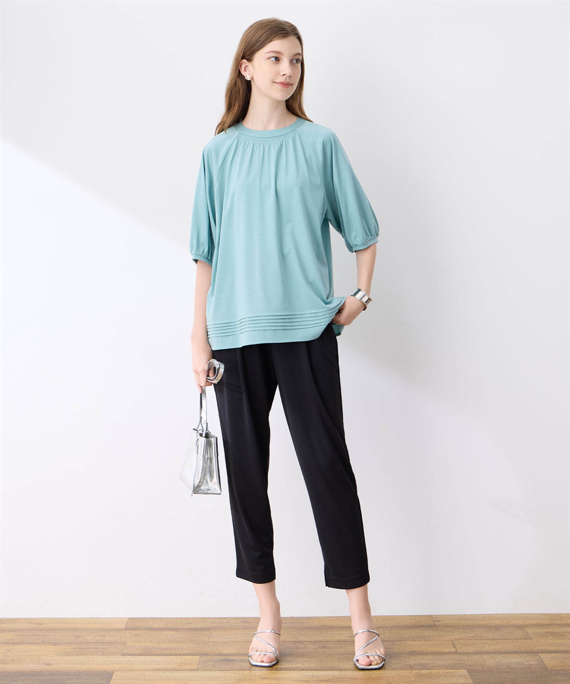 LE SOUK HOLIDAY 裾ピンタックプルオーバー_sub_12