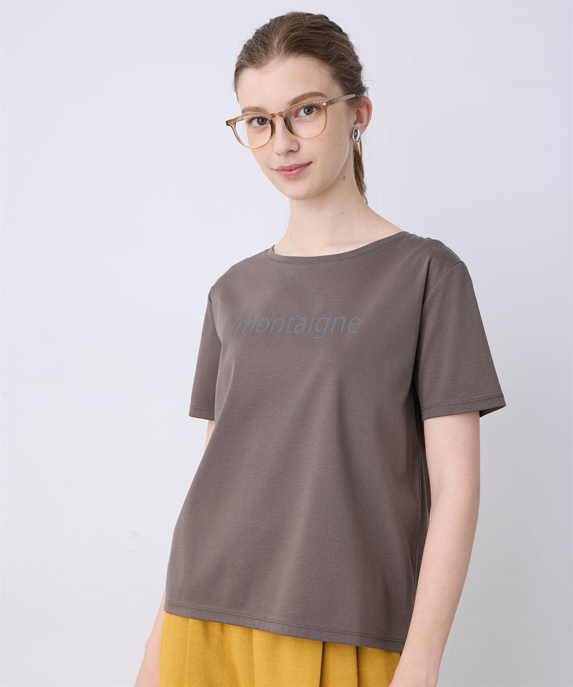 LE SOUK HOLIDAY 【接触冷感】スムースロゴTシャツ_sub_5