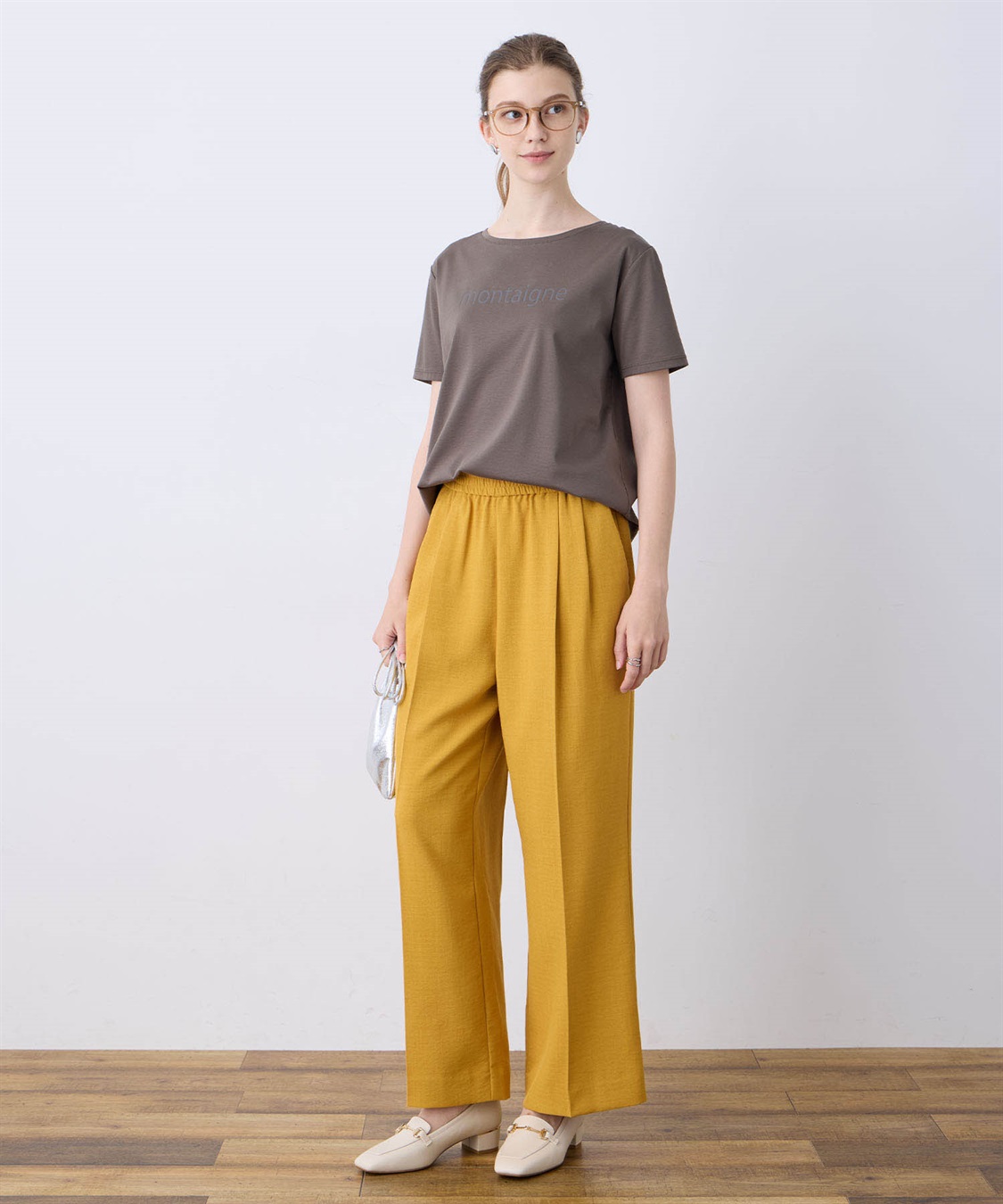 LE SOUK HOLIDAY 【接触冷感】スムースロゴTシャツ_sub_8