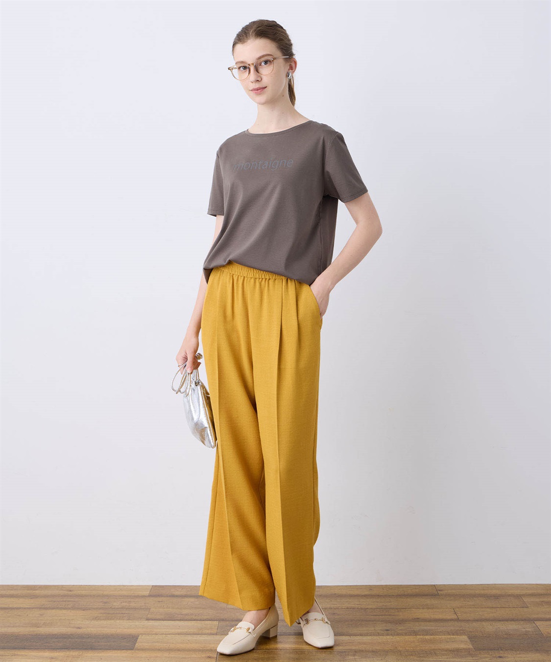 LE SOUK HOLIDAY 【接触冷感】スムースロゴTシャツ_sub_9