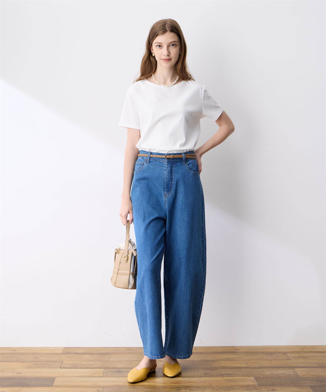 LE SOUK HOLIDAY 【接触冷感】スムースロゴTシャツ_sub_13