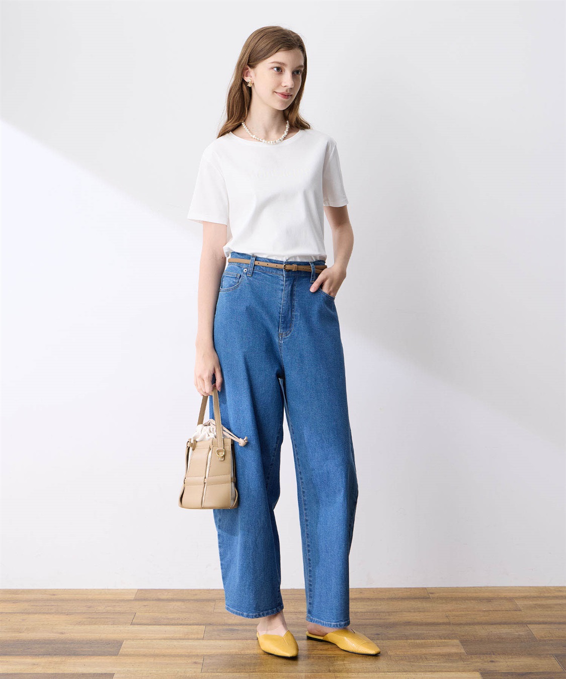 LE SOUK HOLIDAY 【接触冷感】スムースロゴTシャツ_sub_14