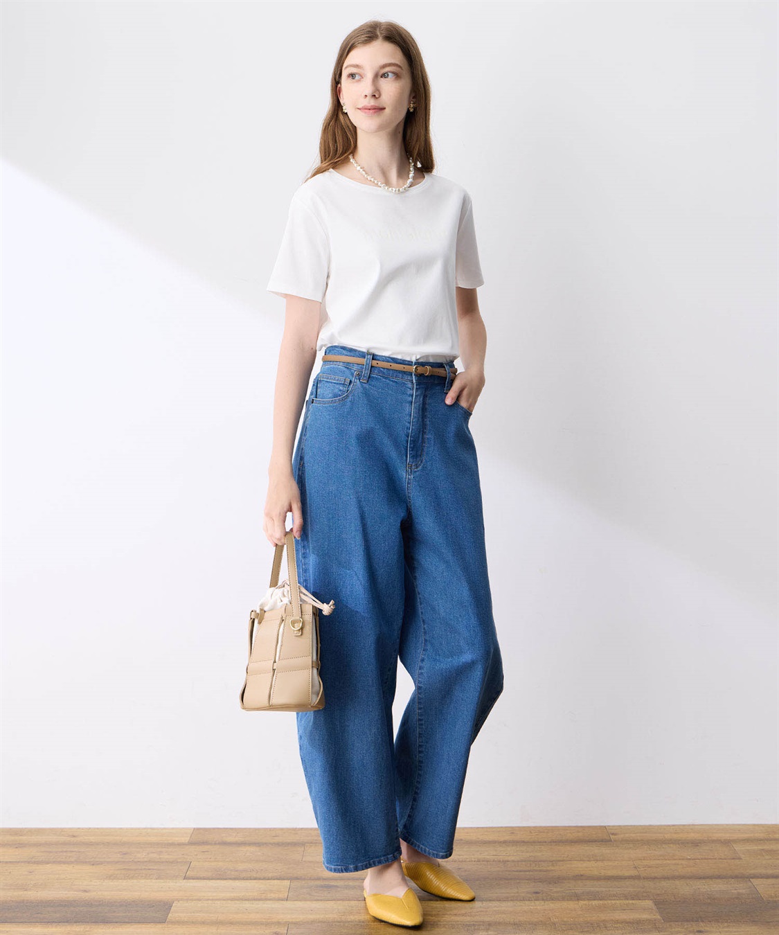 LE SOUK HOLIDAY 【接触冷感】スムースロゴTシャツ_sub_15