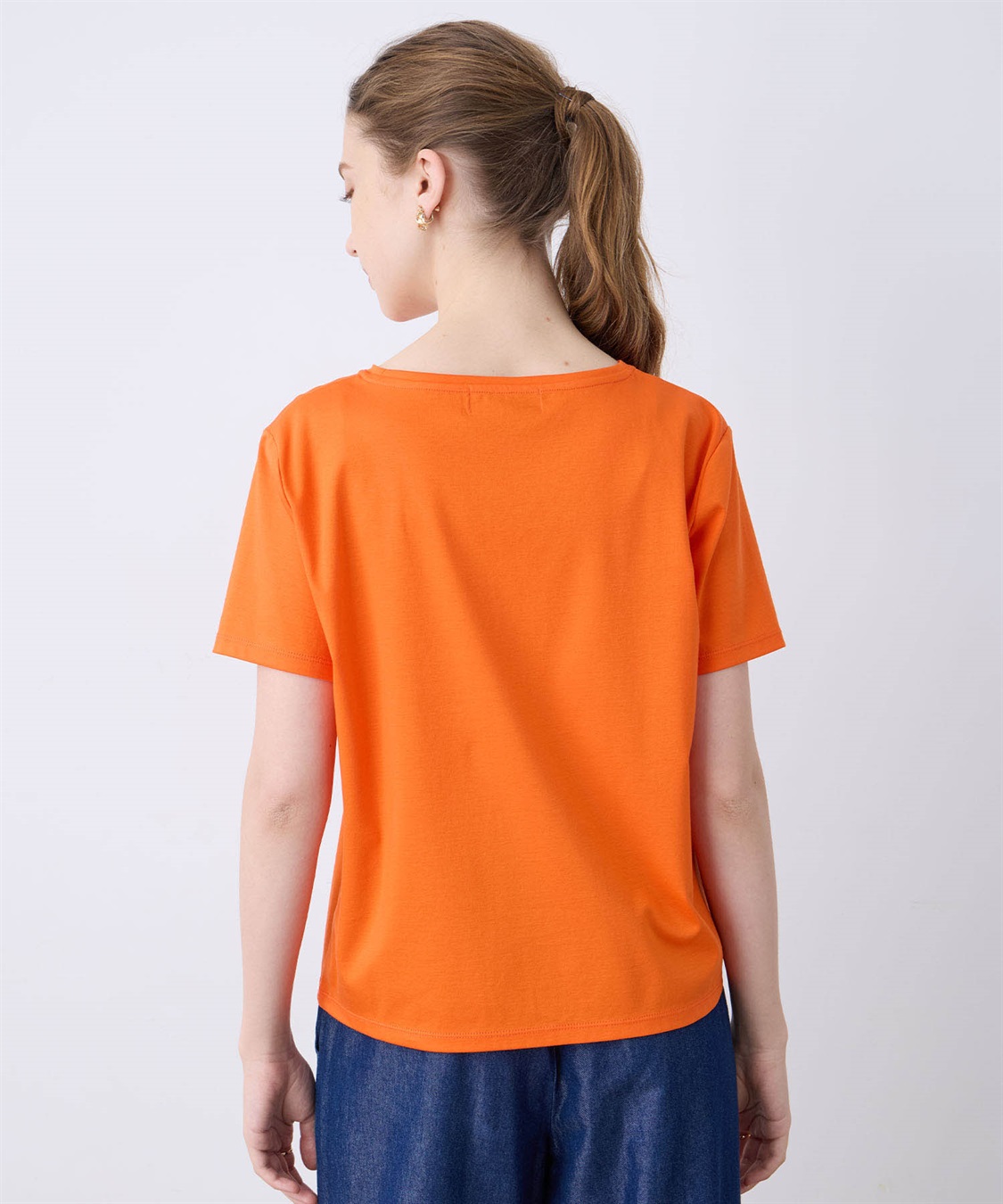 LE SOUK HOLIDAY 【接触冷感】スムースロゴTシャツ_sub_16