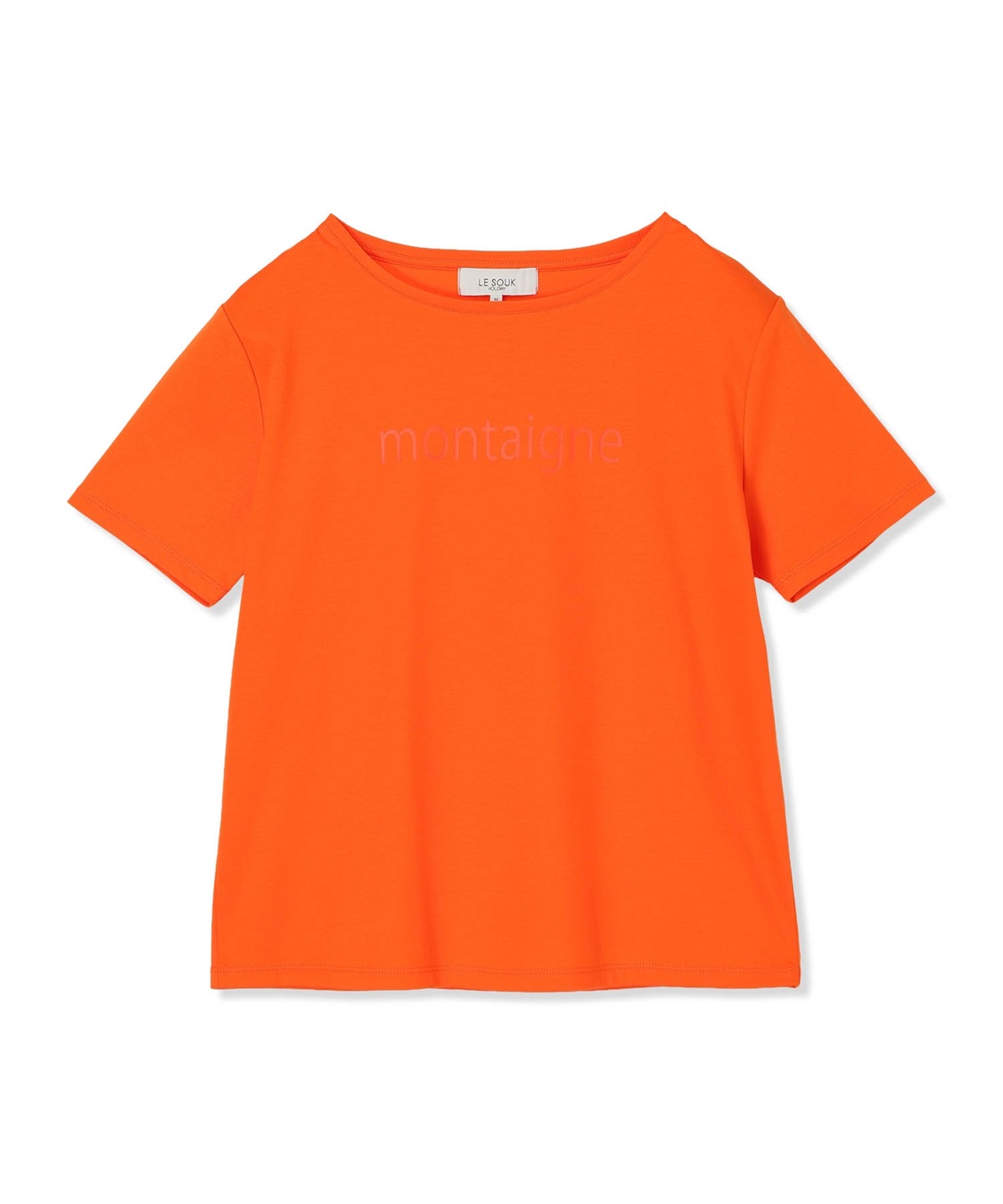 LE SOUK HOLIDAY 【接触冷感】スムースロゴTシャツ_sub_21