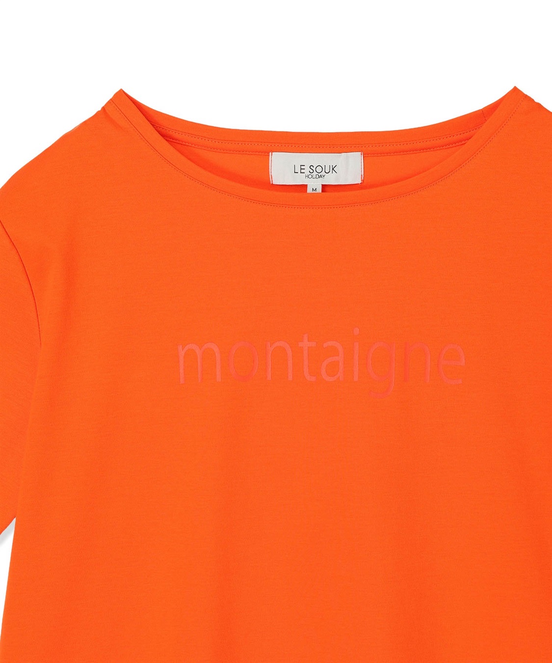 LE SOUK HOLIDAY 【接触冷感】スムースロゴTシャツ_sub_23