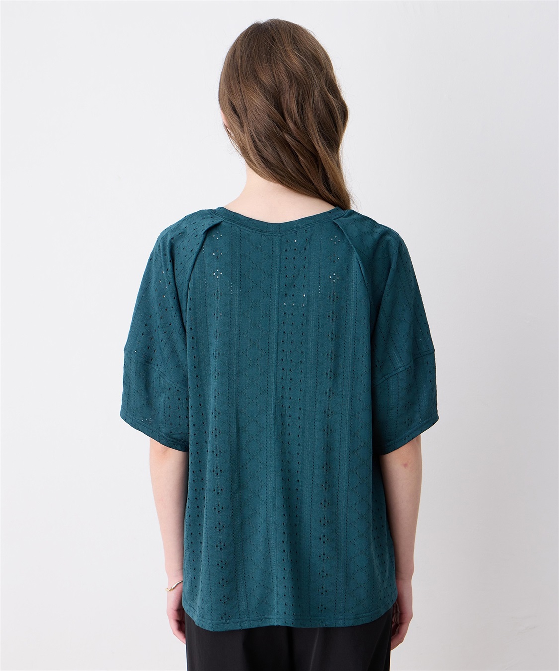 LE SOUK HOLIDAY カットレースランタンスリーブプルオーバー_sub_4