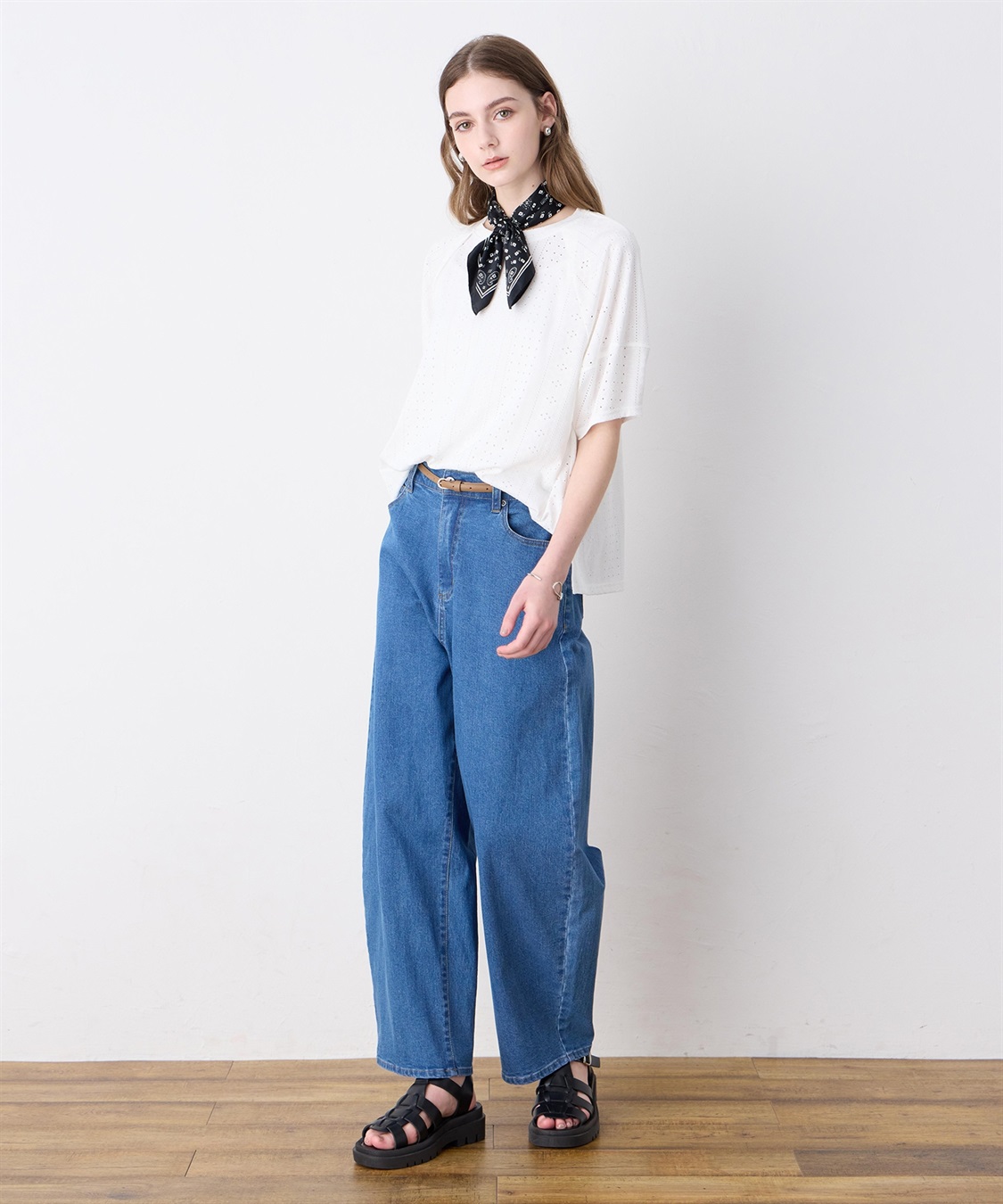 LE SOUK HOLIDAY カットレースランタンスリーブプルオーバー_sub_14