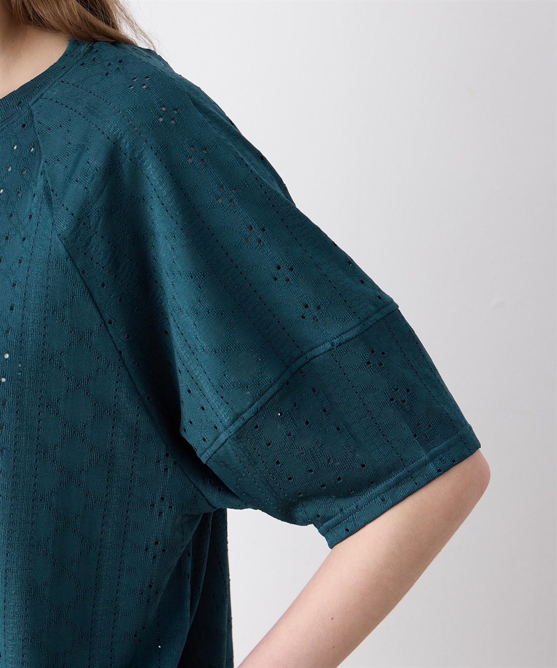 LE SOUK HOLIDAY カットレースランタンスリーブプルオーバー_sub_18