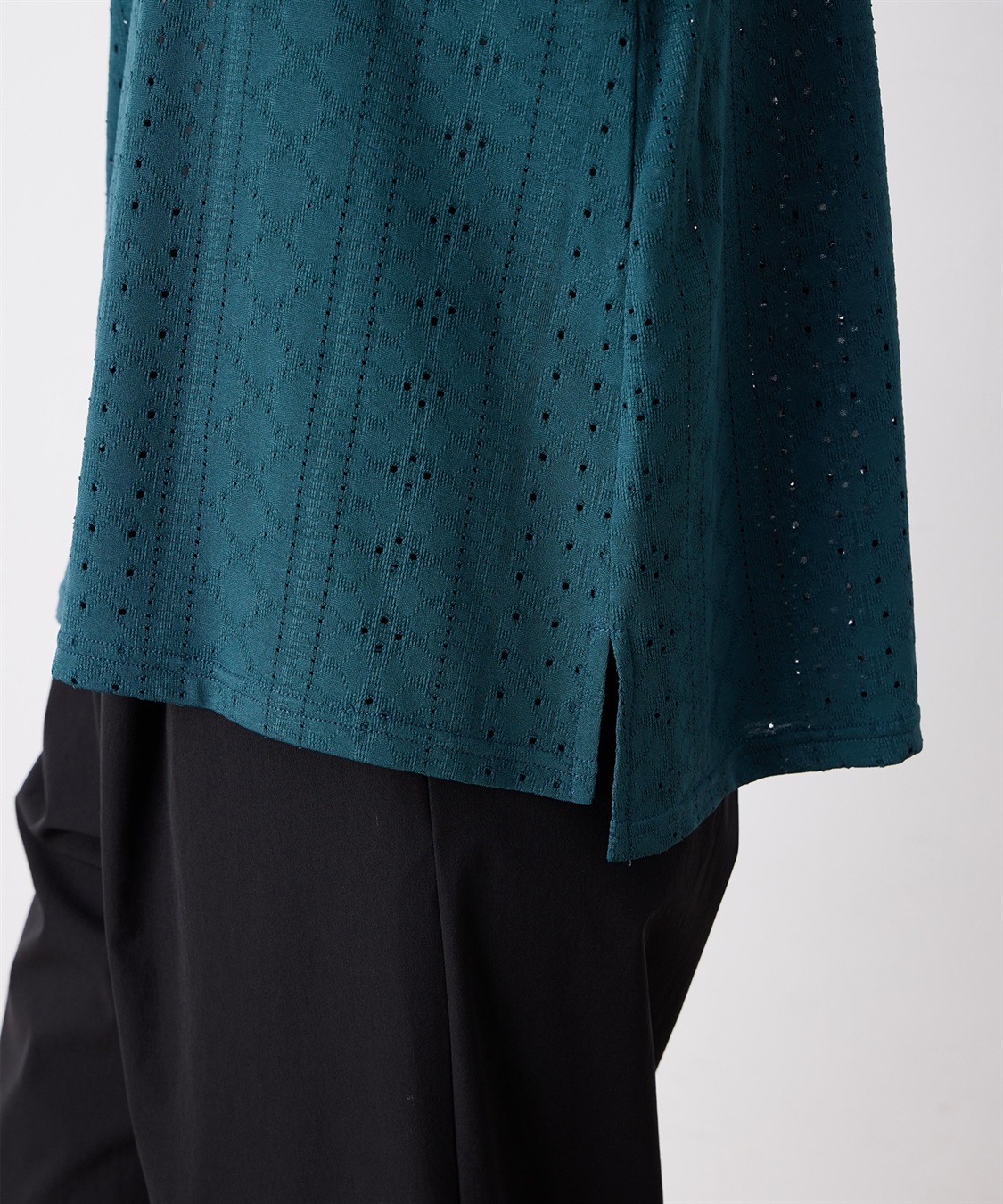 LE SOUK HOLIDAY カットレースランタンスリーブプルオーバー_sub_19