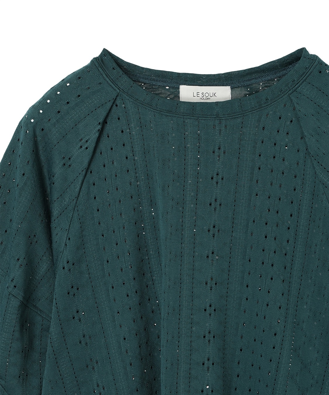 LE SOUK HOLIDAY カットレースランタンスリーブプルオーバー_sub_22