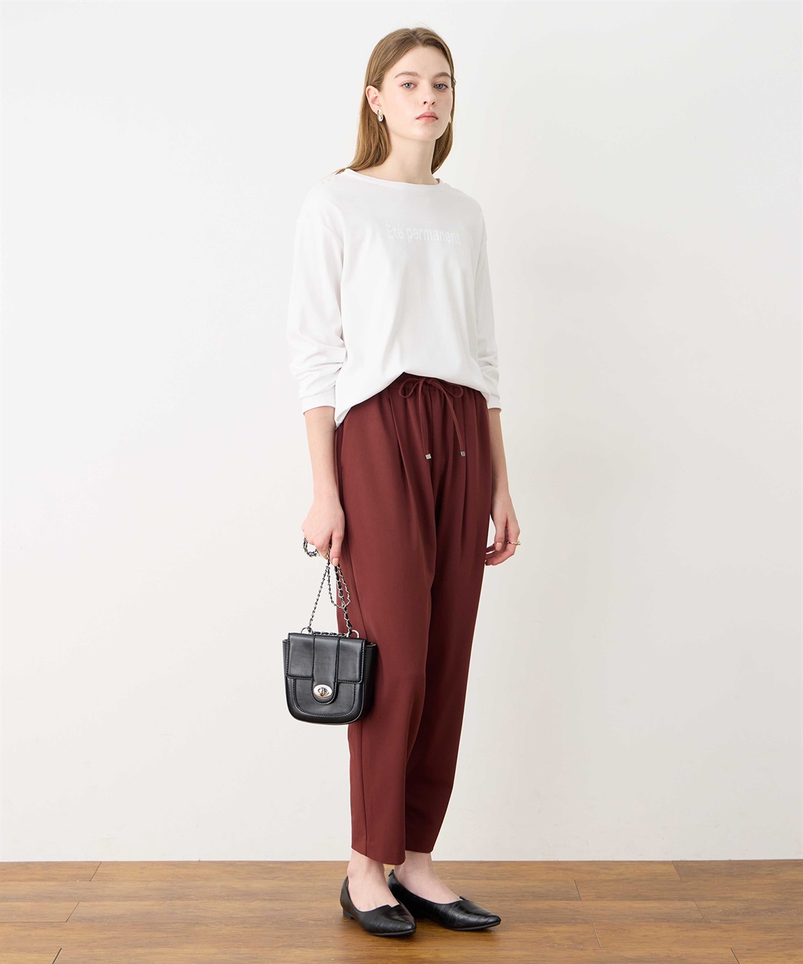 LE SOUK HOLIDAY ロゴプリントロンT_sub_10