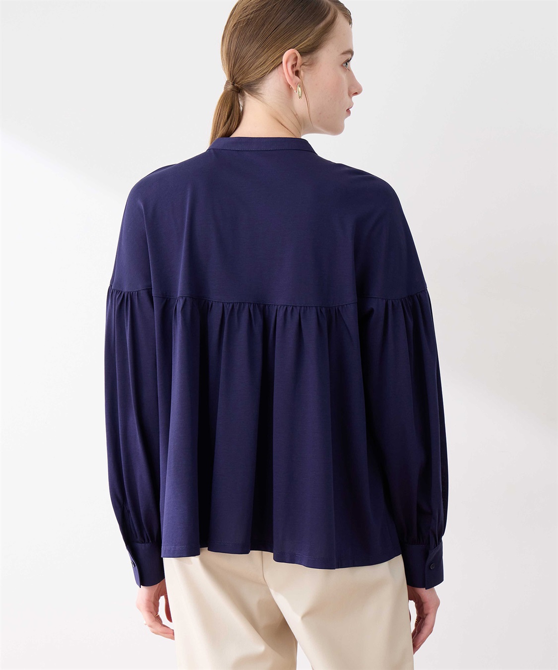 LE SOUK HOLIDAY ギャザーフレアブラウス_sub_4