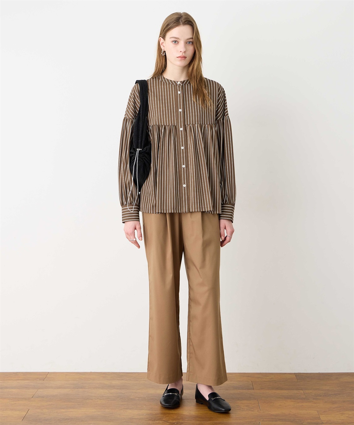 LE SOUK HOLIDAY ギャザーフレアブラウス_sub_9