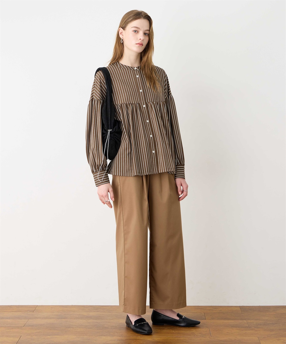 LE SOUK HOLIDAY ギャザーフレアブラウス_sub_10