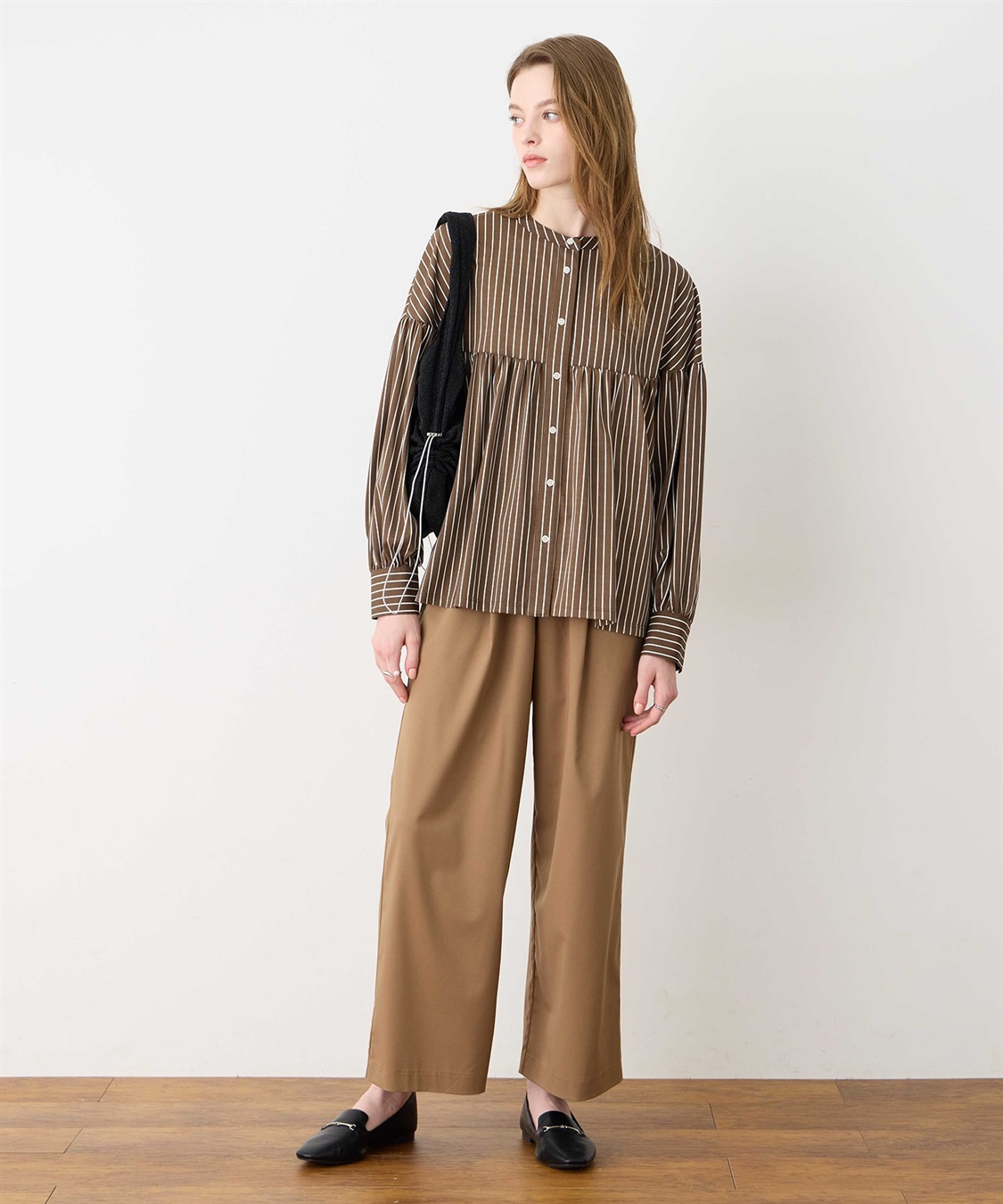 LE SOUK HOLIDAY ギャザーフレアブラウス_sub_11